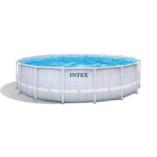 Бассейн каркасный Chevron Prism Frame (488х122см)насос-фильтр, лестница, тент, подст. 1шт/упак 26746